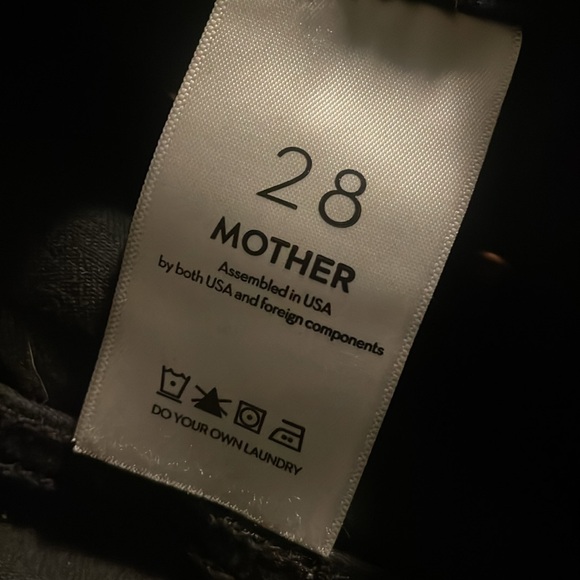 MOTHER The Insider Crop Step Fray Jeans Not Guilty - Picture 12 of 12